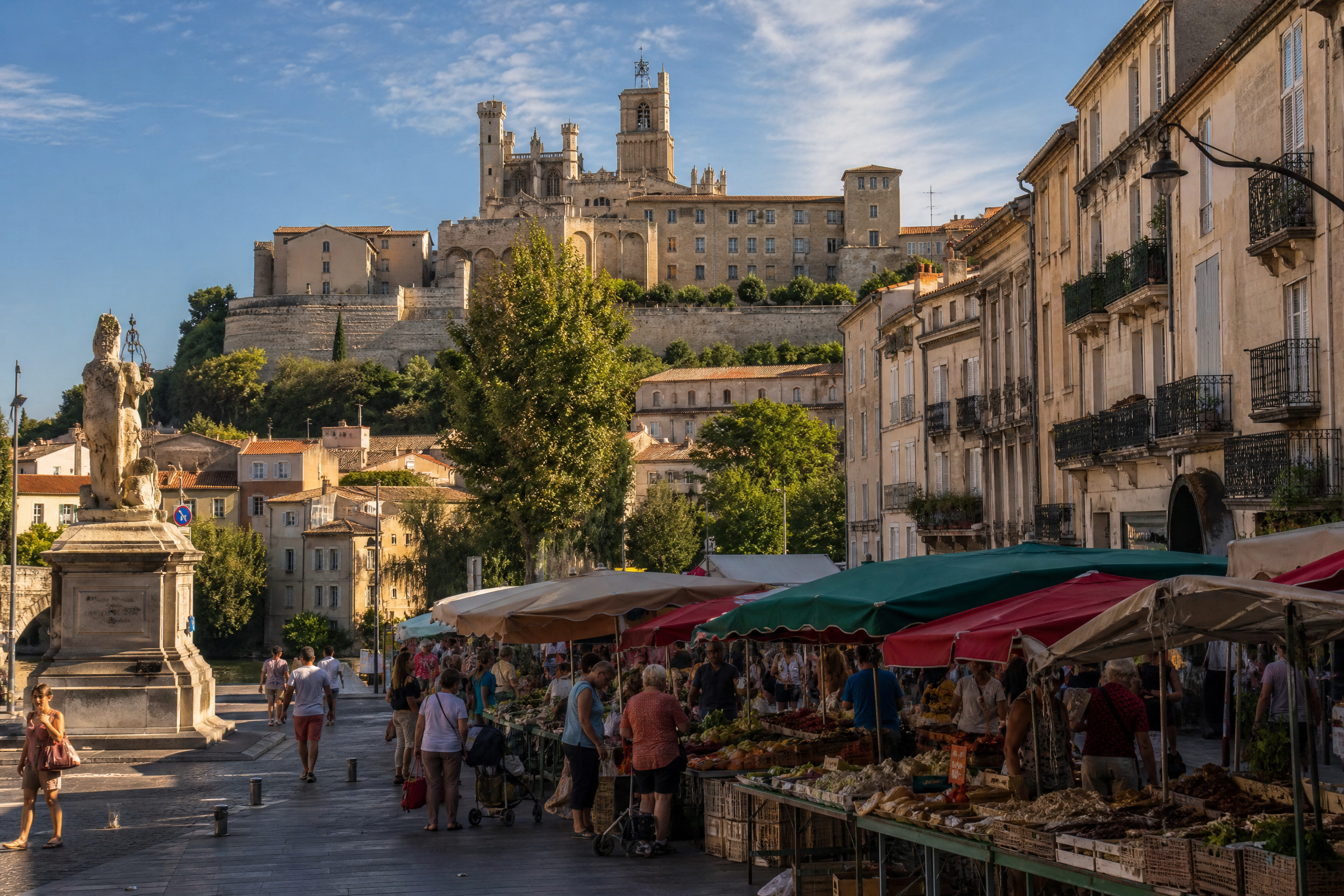 Cathédrale de Béziers pour une rencontre senior