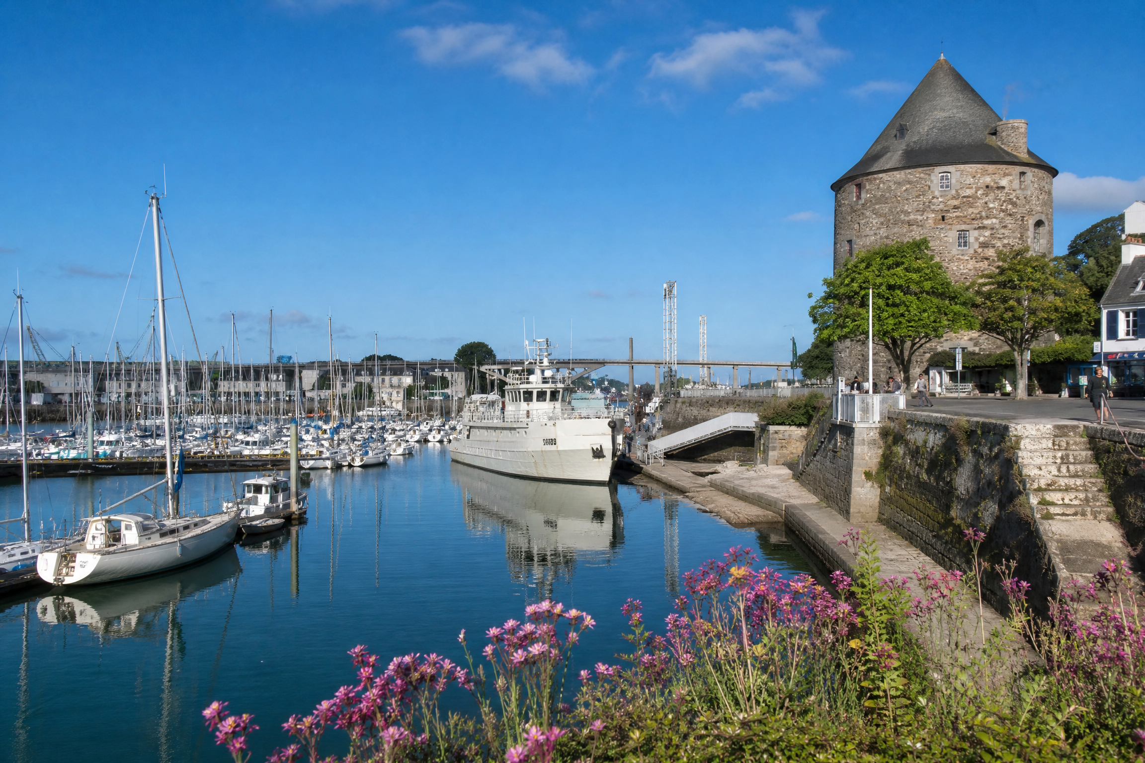 Rade de Brest pour une rencontre senior