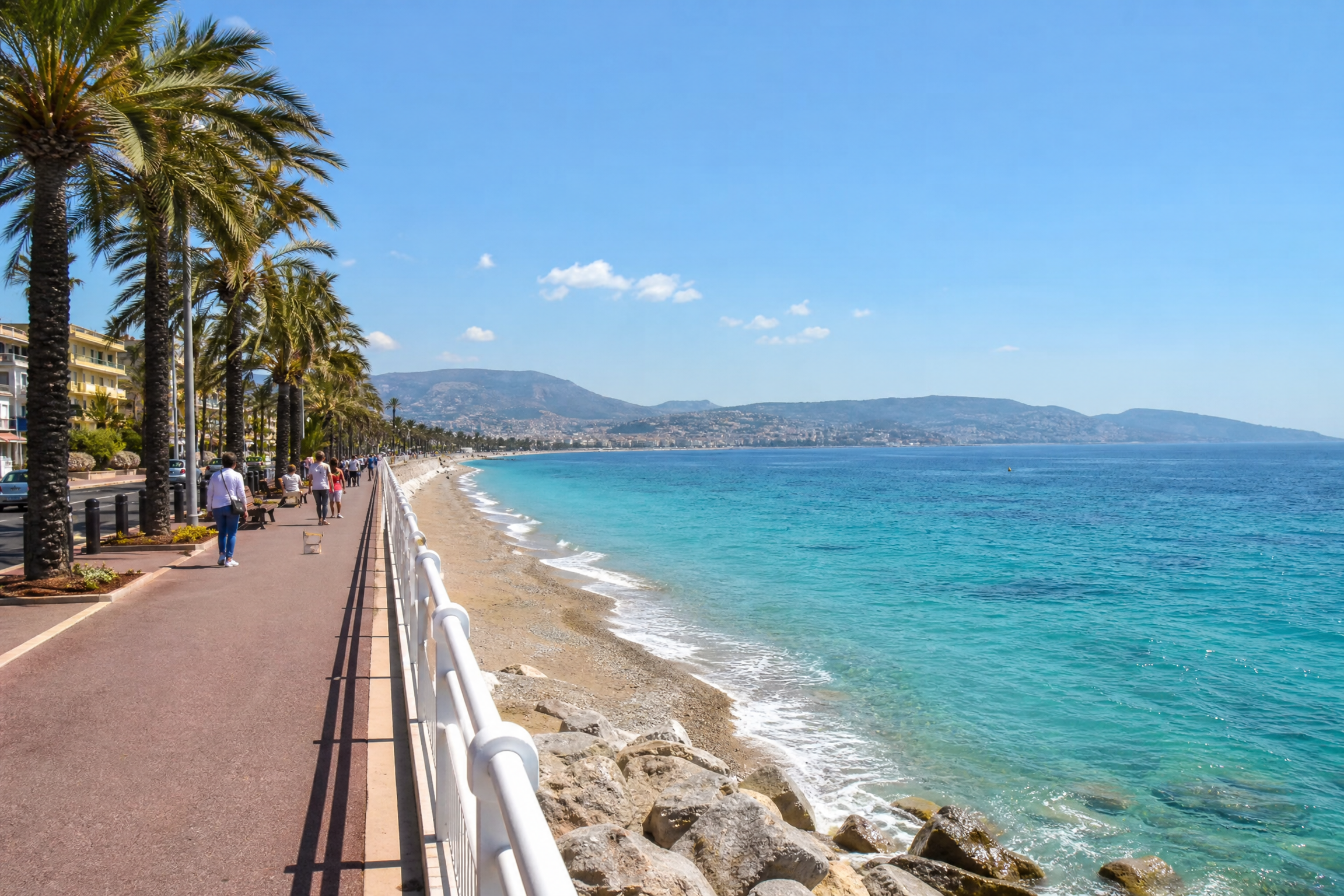 Plages de Cagnes-sur-Mer pour une rencontre senior