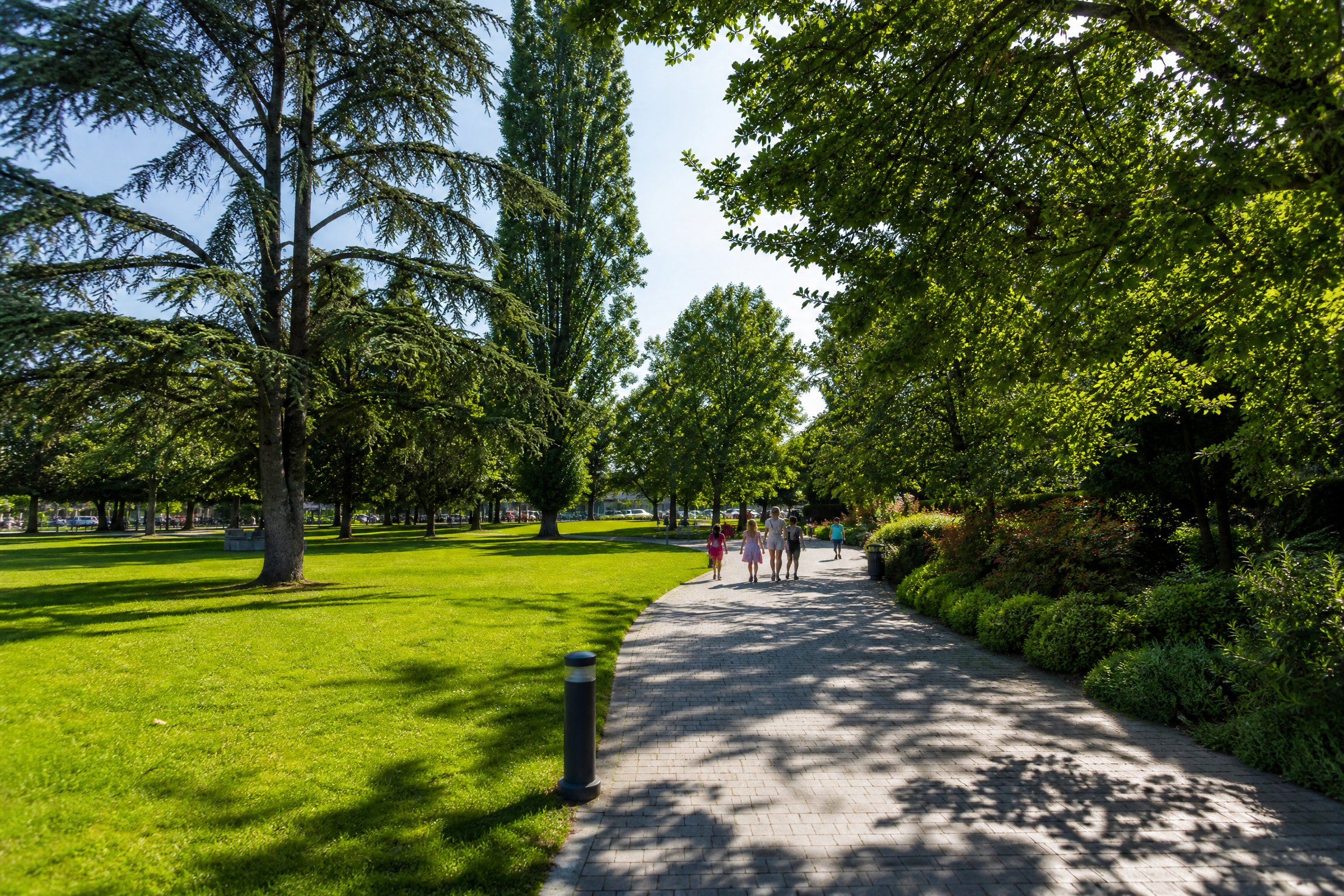 Parc de Colomiers pour une rencontre senior