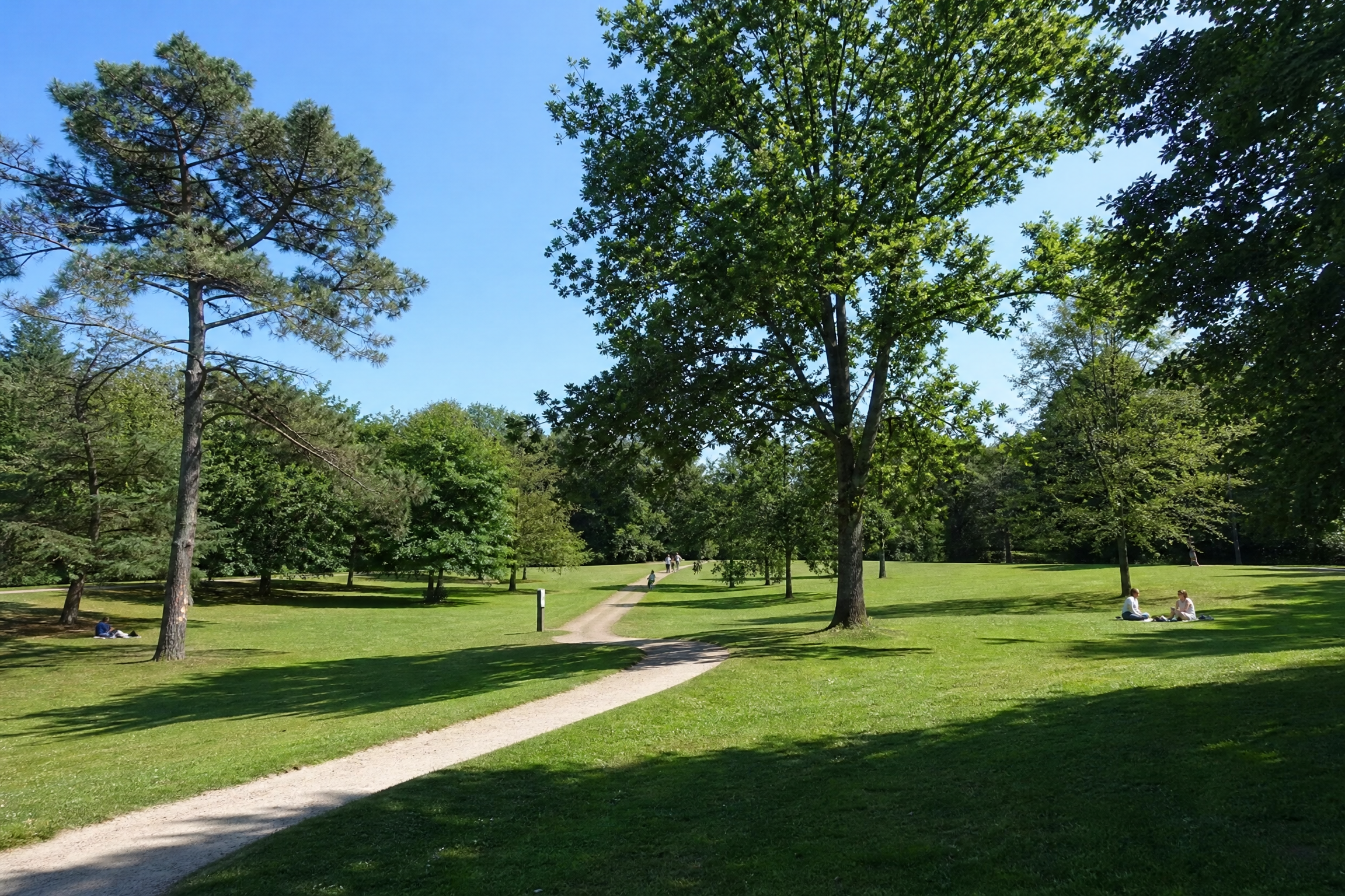 Parc de Mérignac pour une rencontre senior