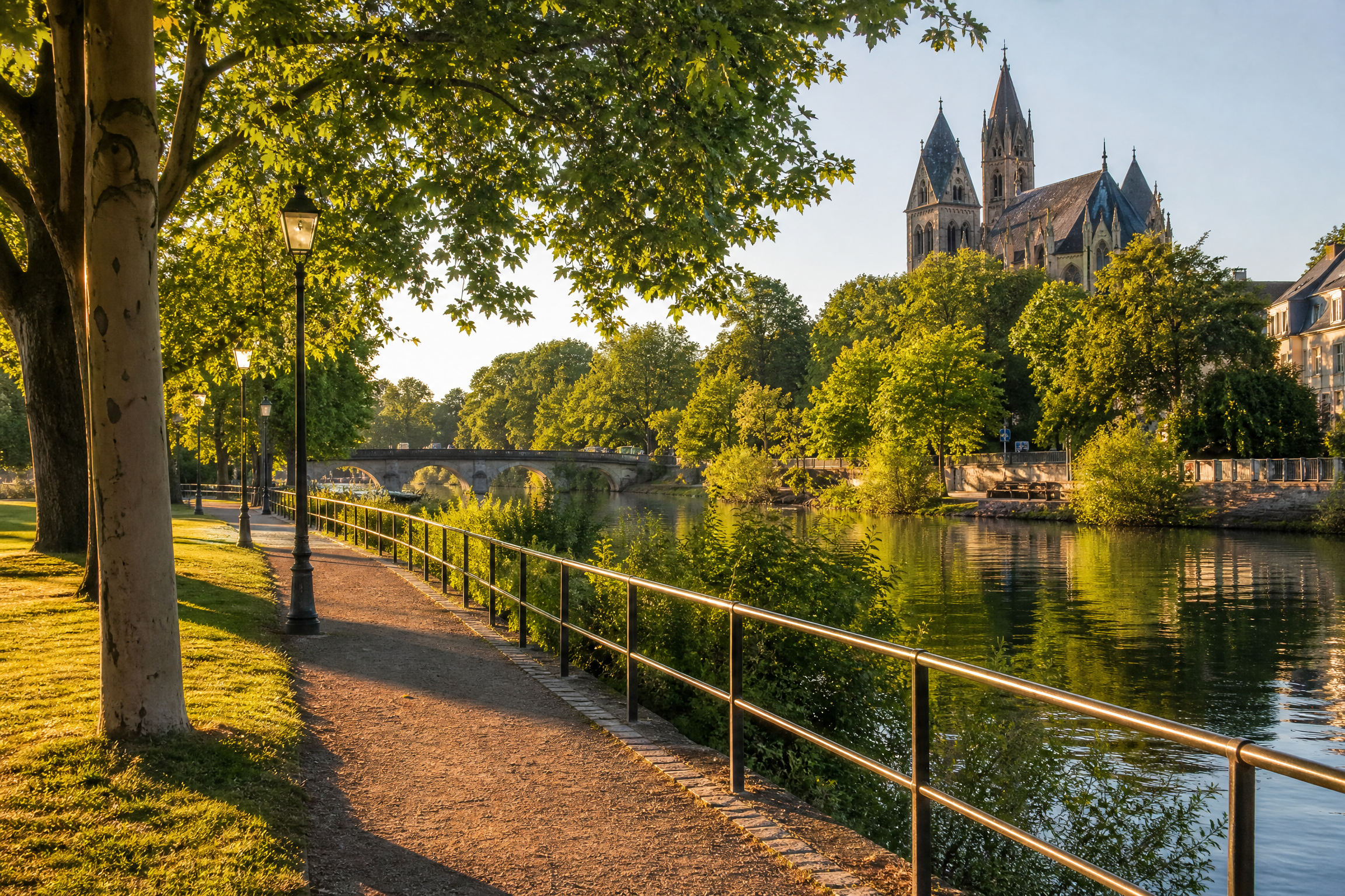 Cathédrale Saint-Étienne de Metz, lieu de promenade pour une rencontre senior