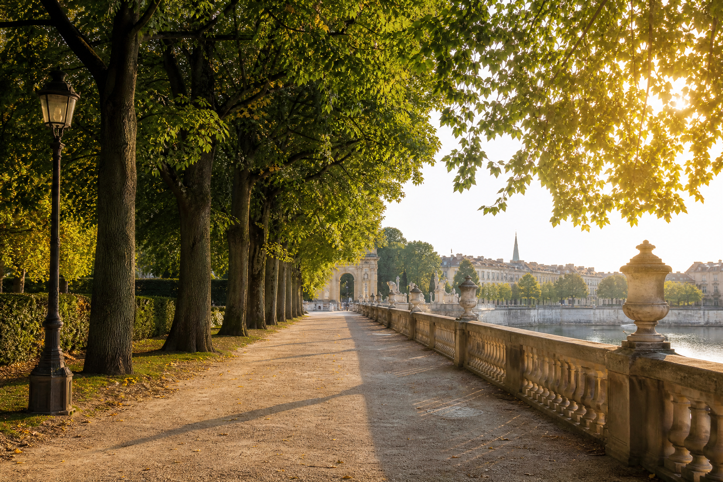 Place Stanislas à Nancy, lieu de promenade pour une rencontre senior
