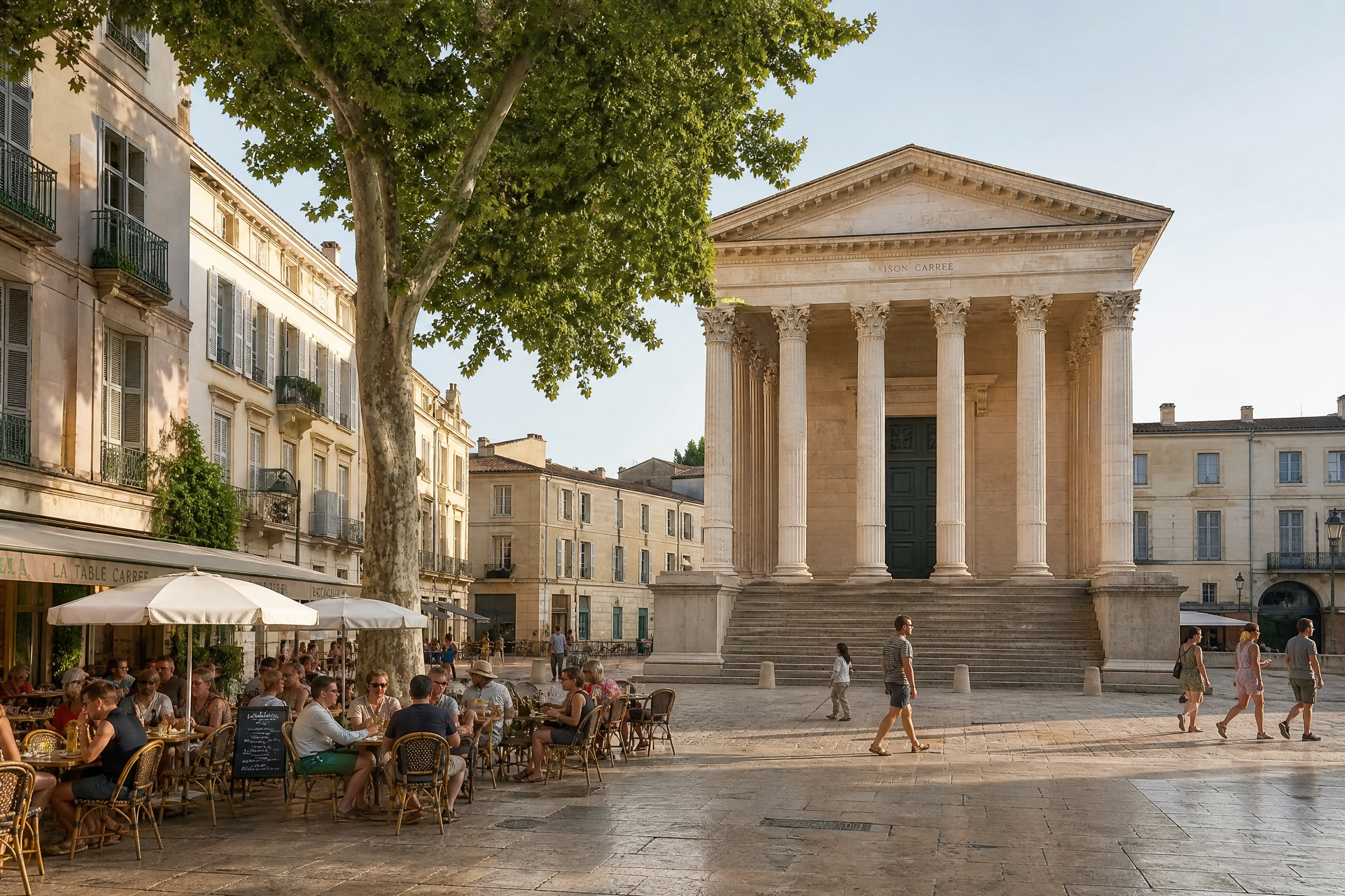 Arènes de Nîmes pour une rencontre senior