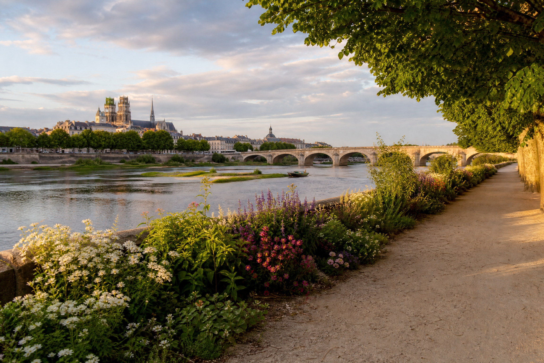 Cathédrale Sainte-Croix d'Orléans, lieu de promenade pour une rencontre senior