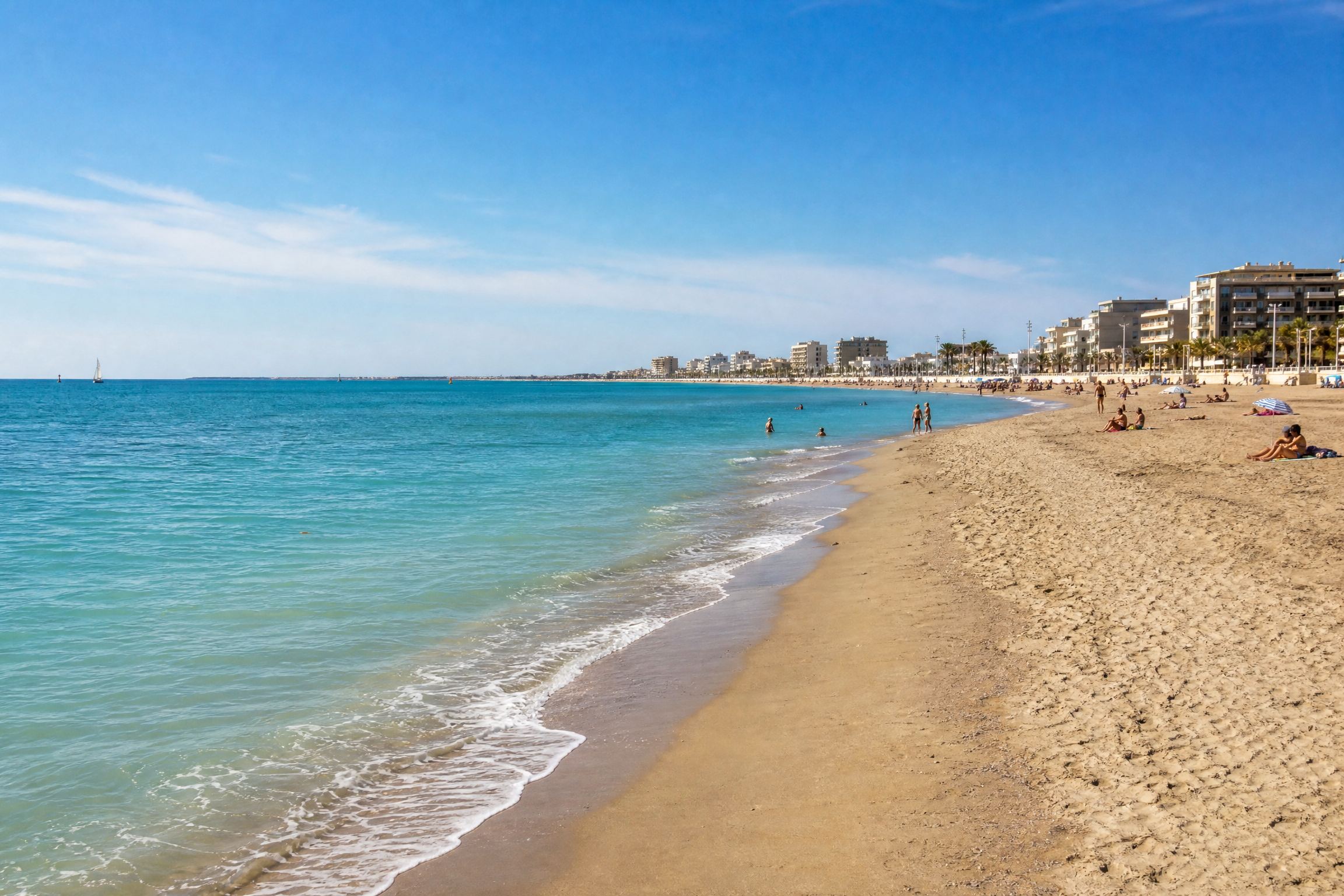 Plages de Palavas-les-Flots pour une rencontre senior