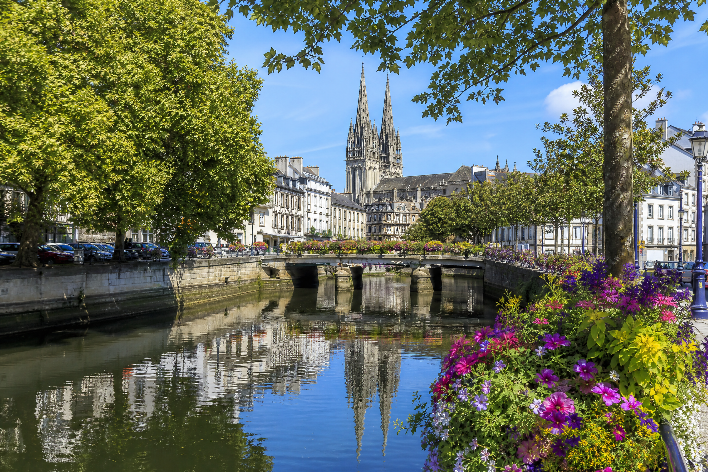 Bords de l'Odet à Quimper pour une rencontre senior