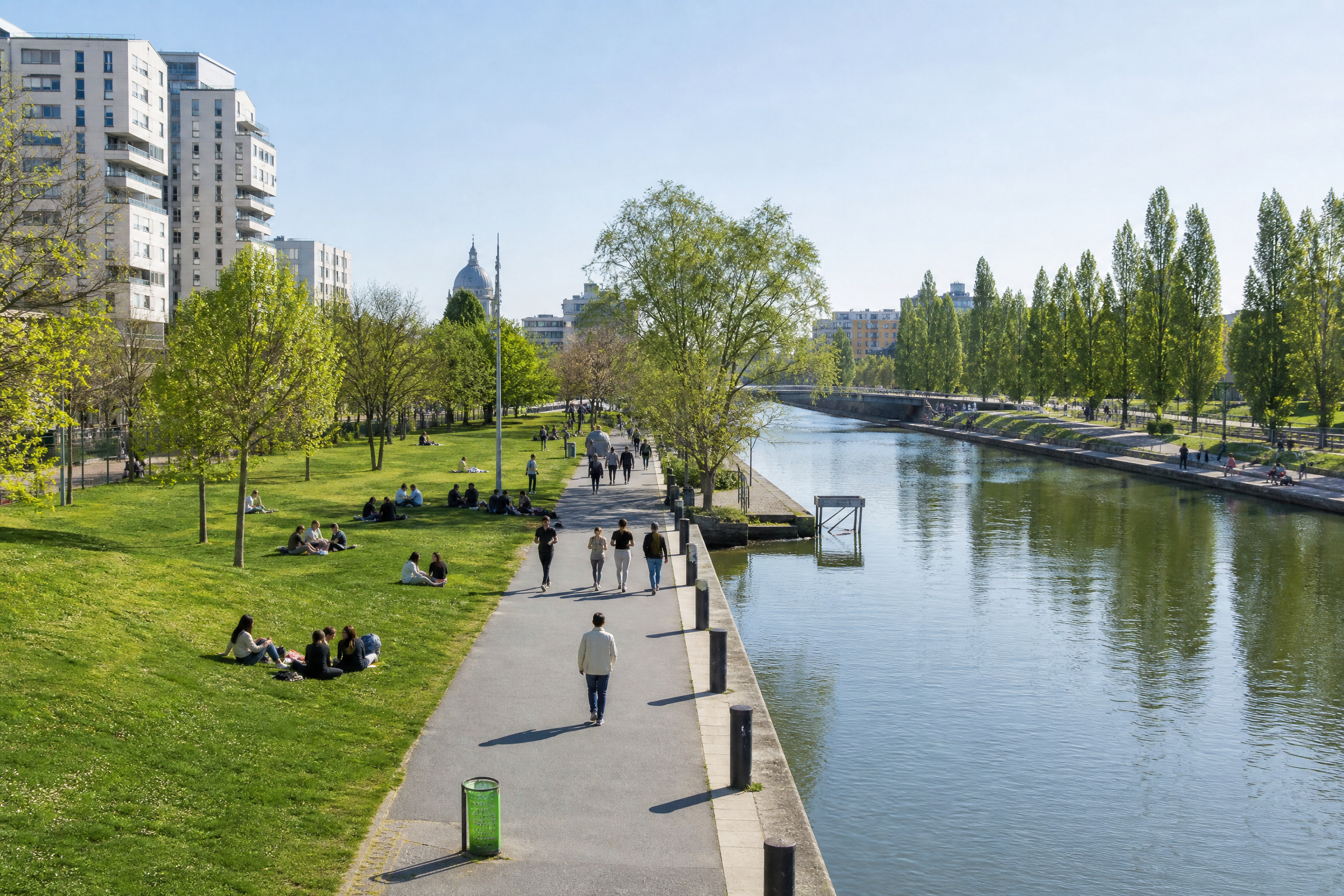 Parc de Saint-Denis pour une rencontre senior