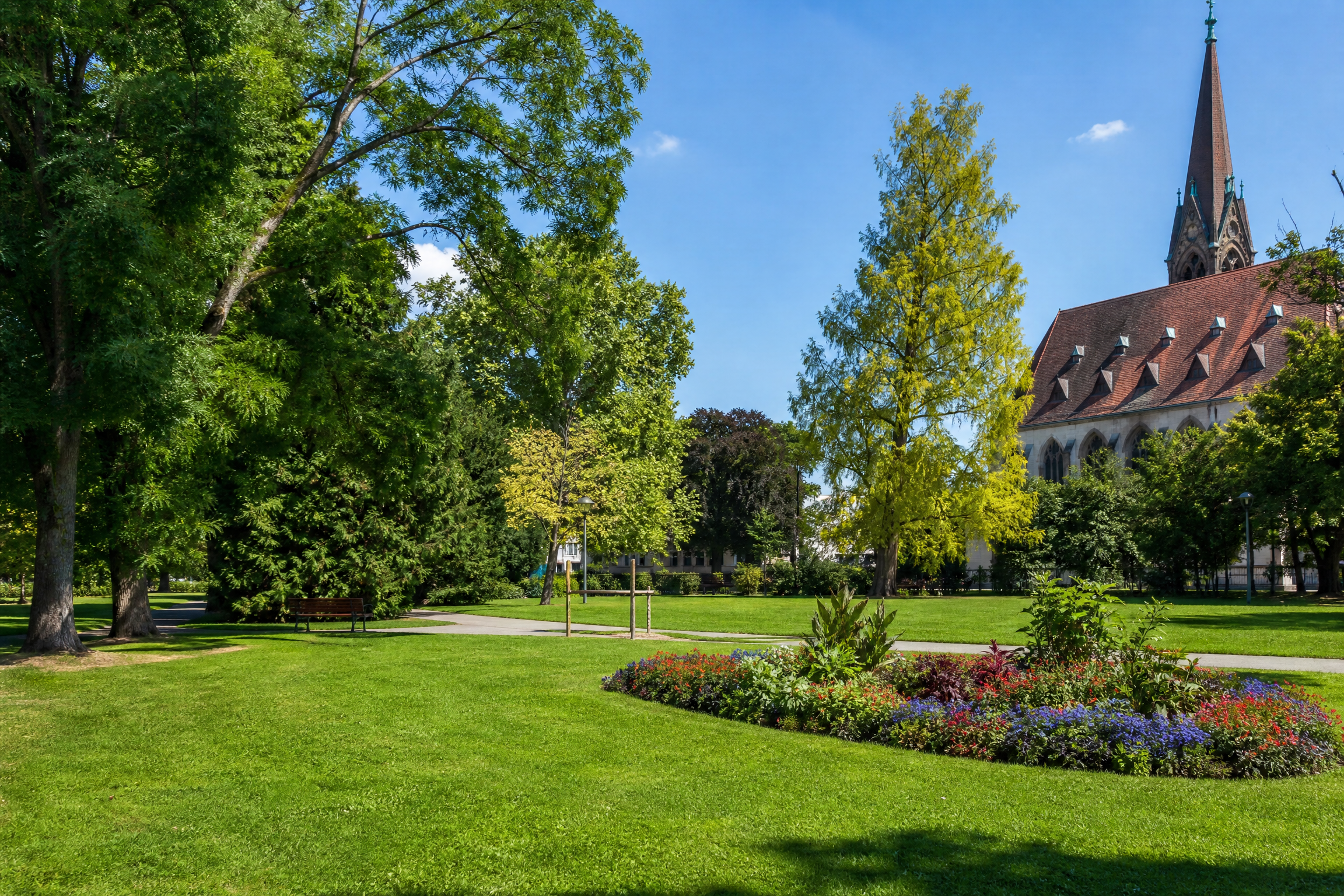 Parc de Schiltigheim pour une rencontre senior