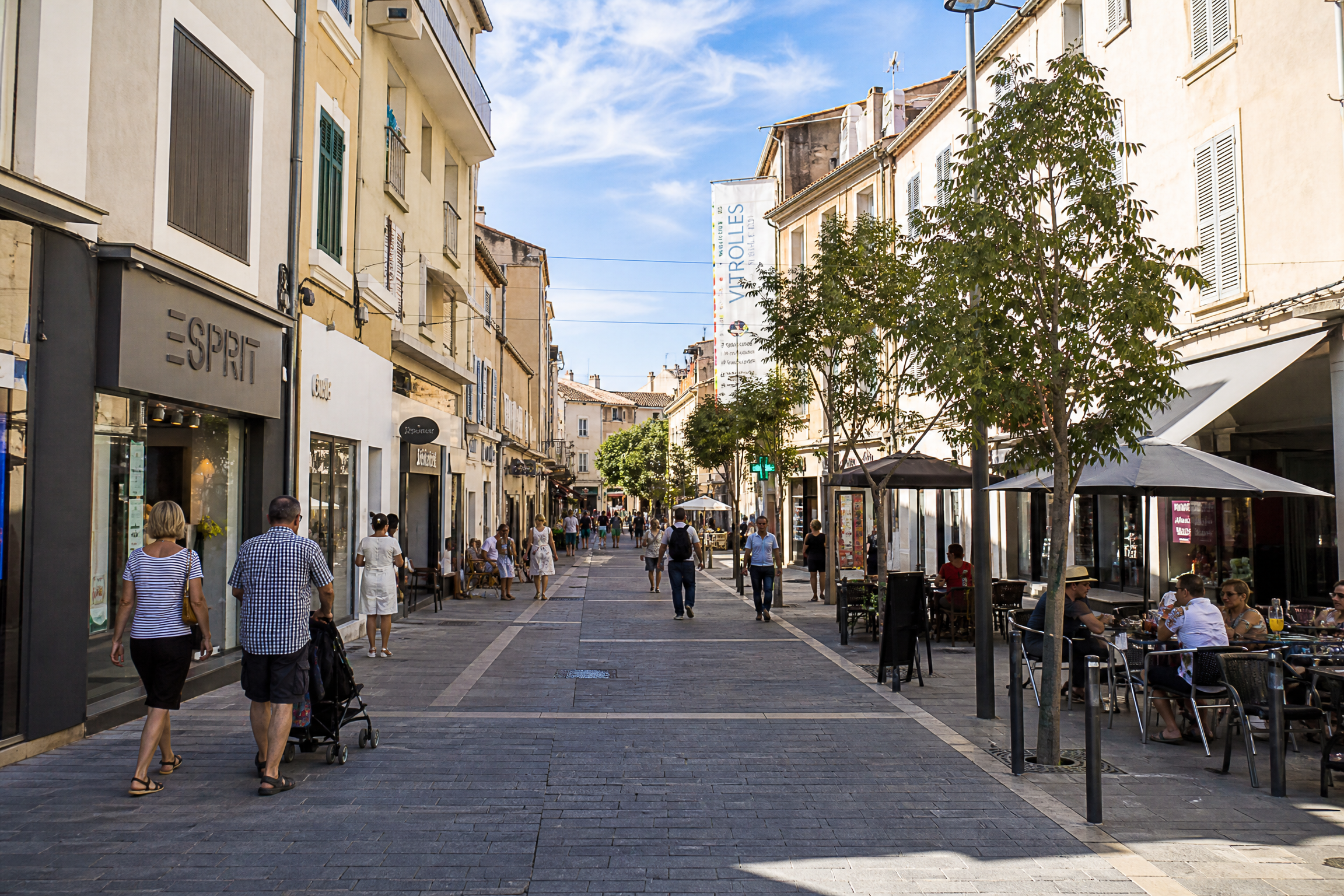 Centre-ville de Vitrolles pour une rencontre senior